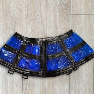 RARE ⭑* Lip Service ⭑* PVC Mini A line Skirt! 😱